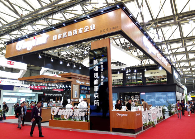 顶益食品展台搭建项目